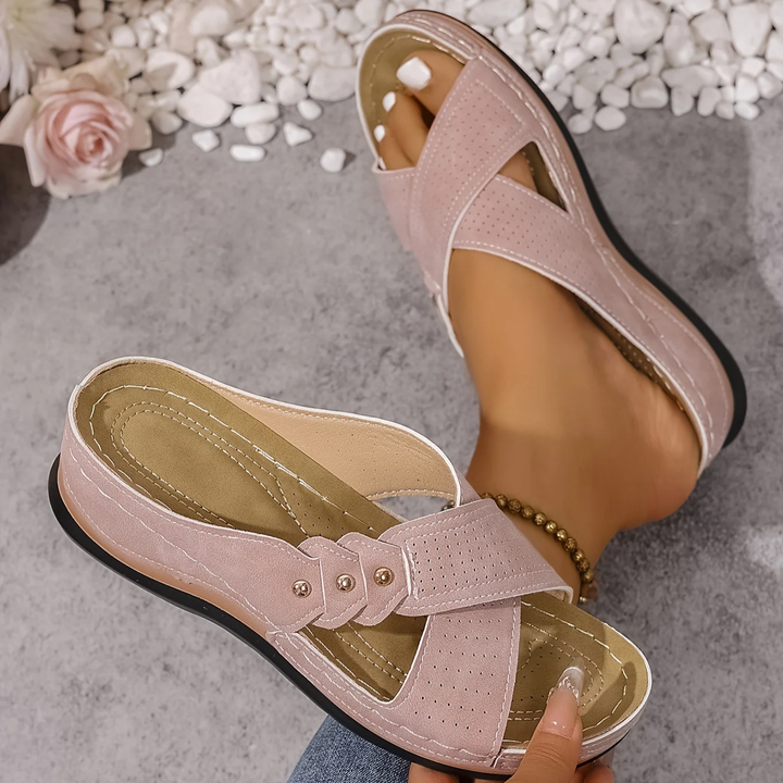 Verena | Cushioned Orthopaedic Wedge Sandals