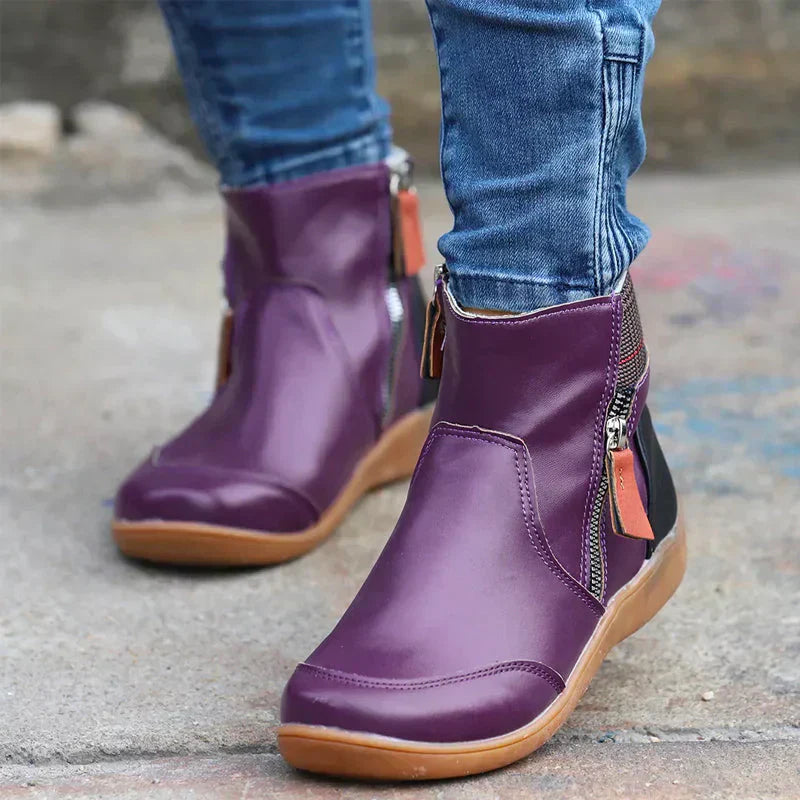Moira™ |  Premium Zipper Orthopedic Waterproof Boots