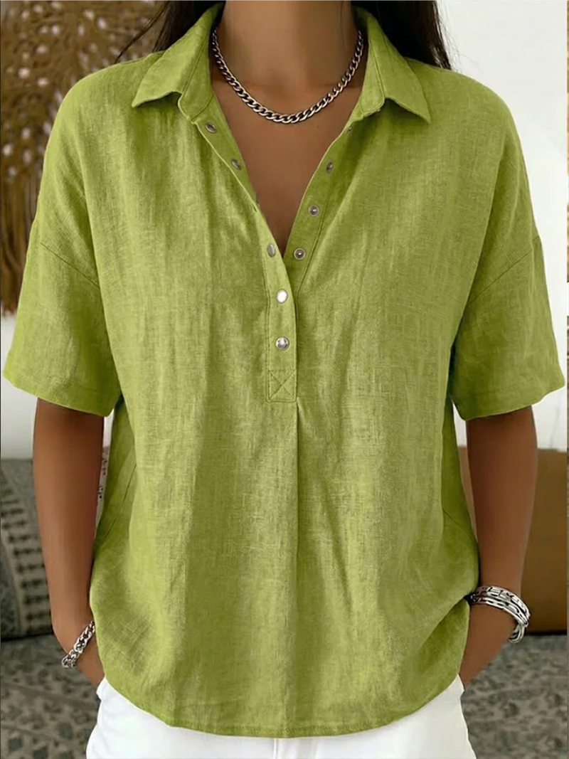 Rachel | Women's Collared Blouse
