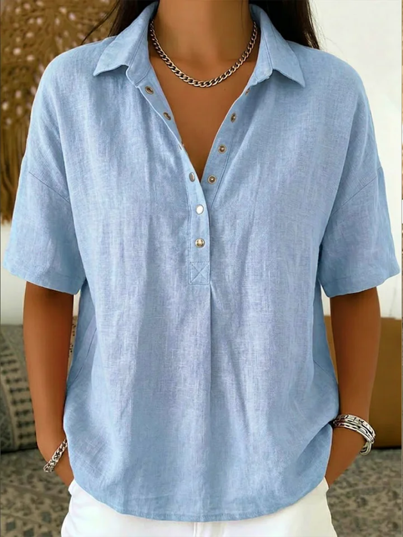 Rachel | Women's Collared Blouse