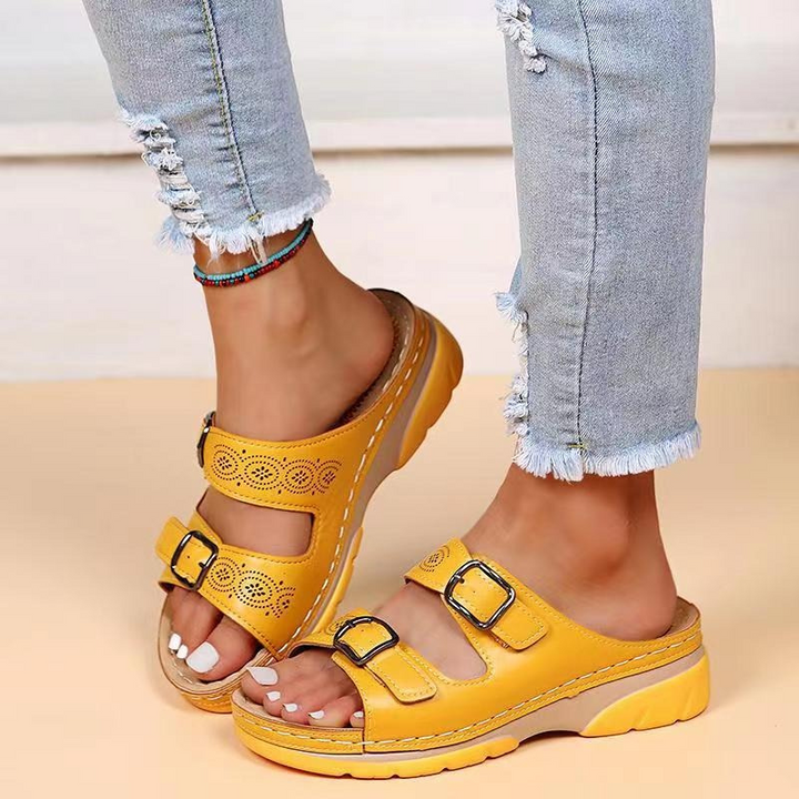 Hannah | Orthopaedic sandals for heel spurs, wide feet and osteoarthritis