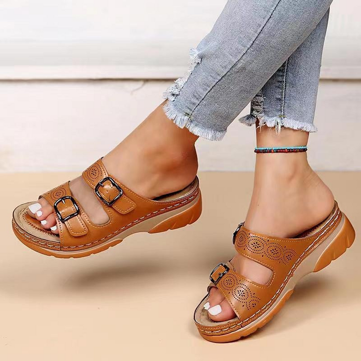 Hannah | Orthopaedic sandals for heel spurs, wide feet and osteoarthritis