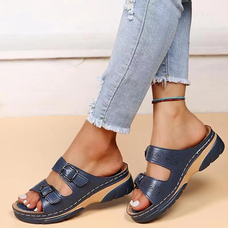 Hannah | Orthopaedic sandals for heel spurs, wide feet and osteoarthritis