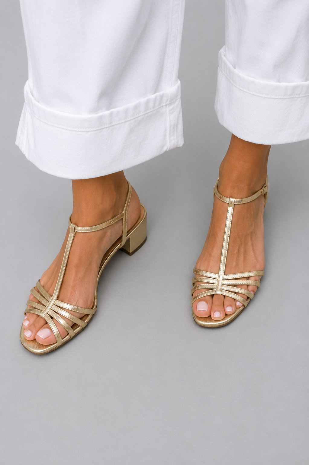 Allegra | Golden Sandals Daily Elegance