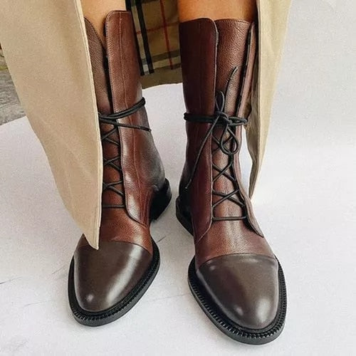 Sofia™ Vintage Look Heel Boots