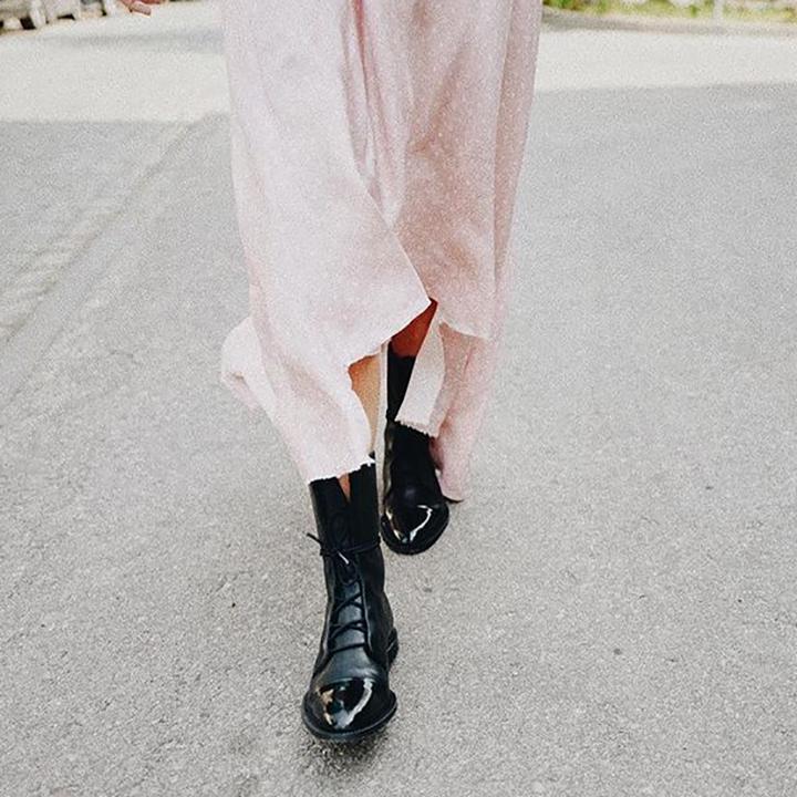 Sofia™ Vintage Look Heel Boots