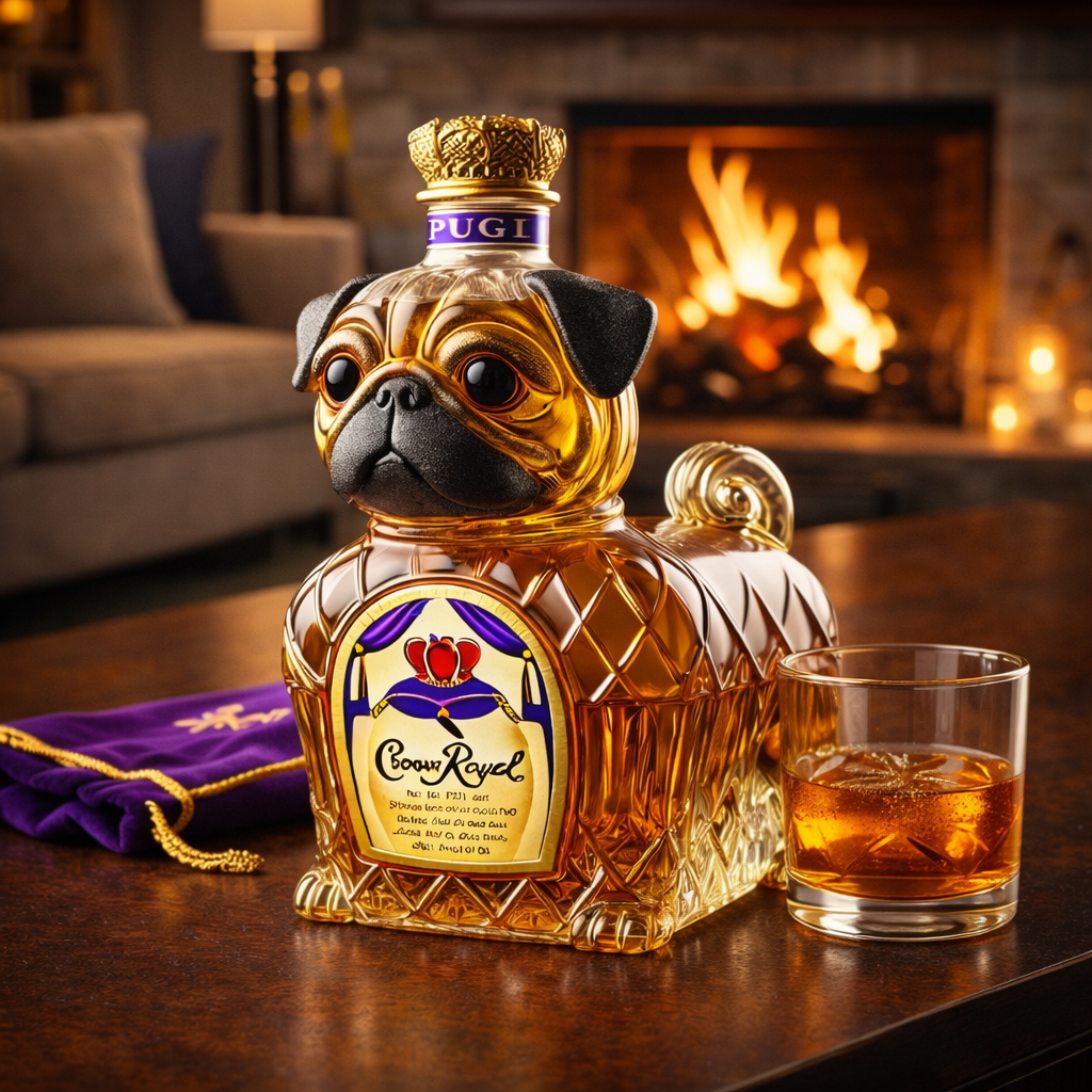 Whisky Karaf - Edizione Bulldog Francese
