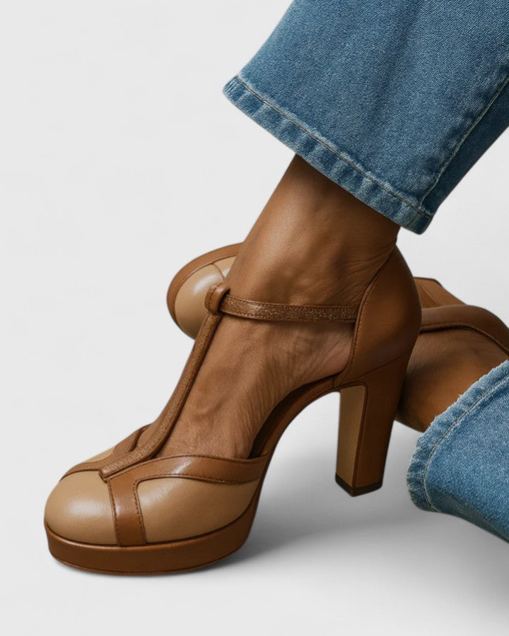 Sarah™ | Retro Pumps: Elegance and Ergonomic Support