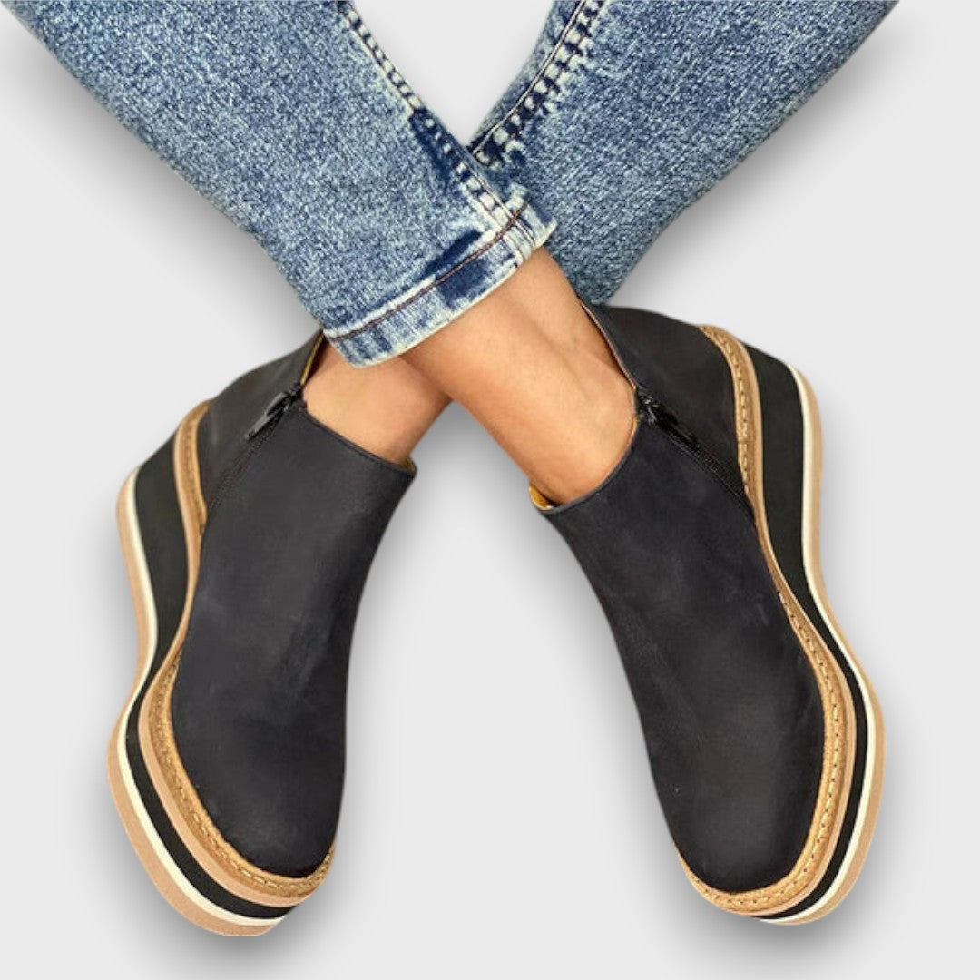 Alvaya | Everyday Stylish Wedge Ankle Boots