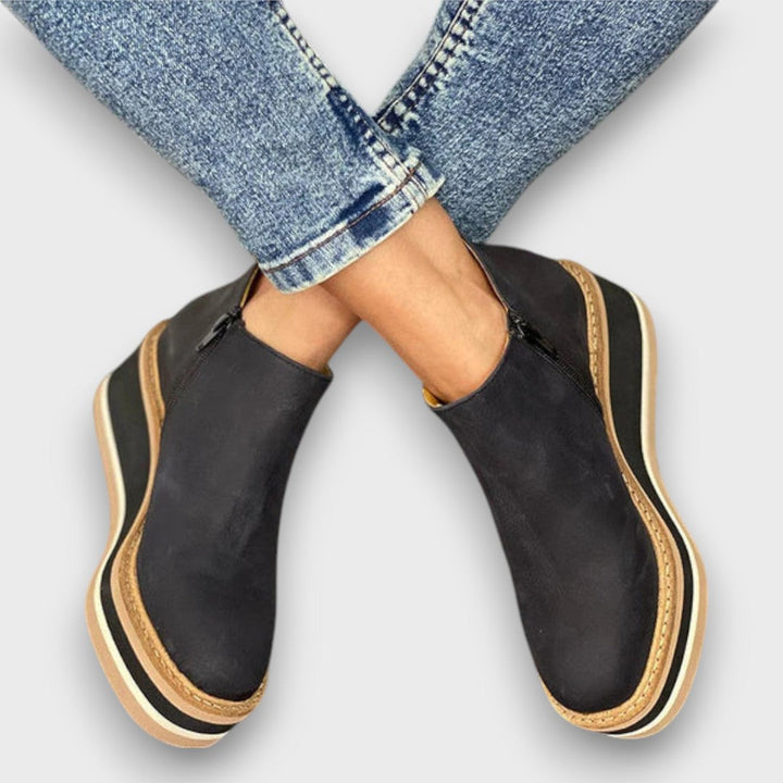 Alvaya | Everyday Stylish Wedge Ankle Boots