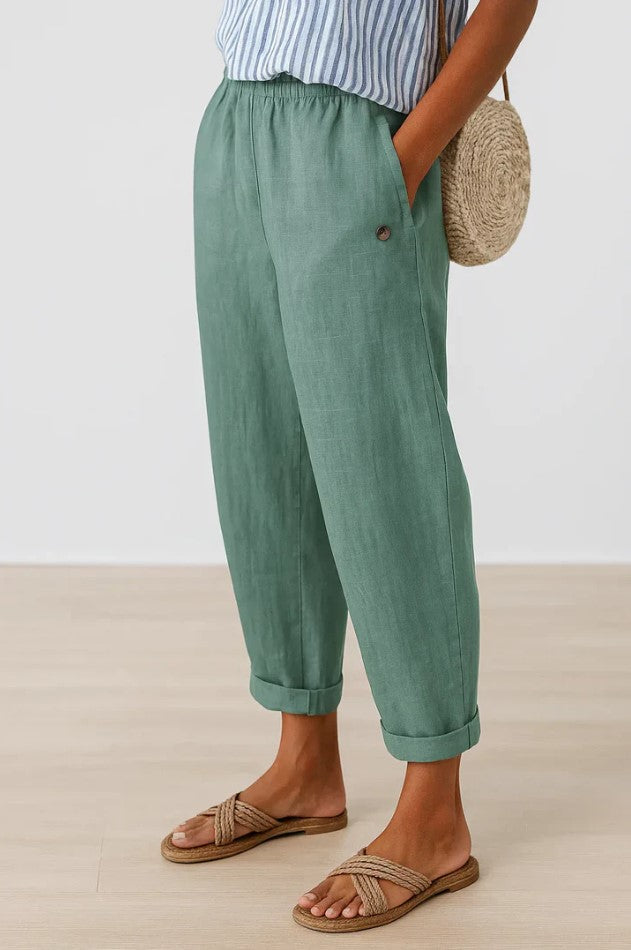 Brigid | Timeless Plain Everyday Trousers