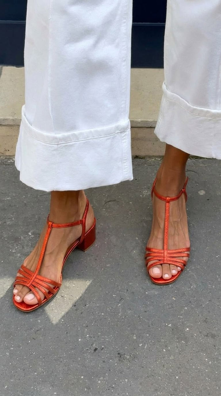 Allegra | Golden Sandals Daily Elegance