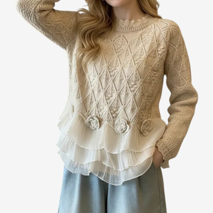 Mallory – Textured Knit Sweater